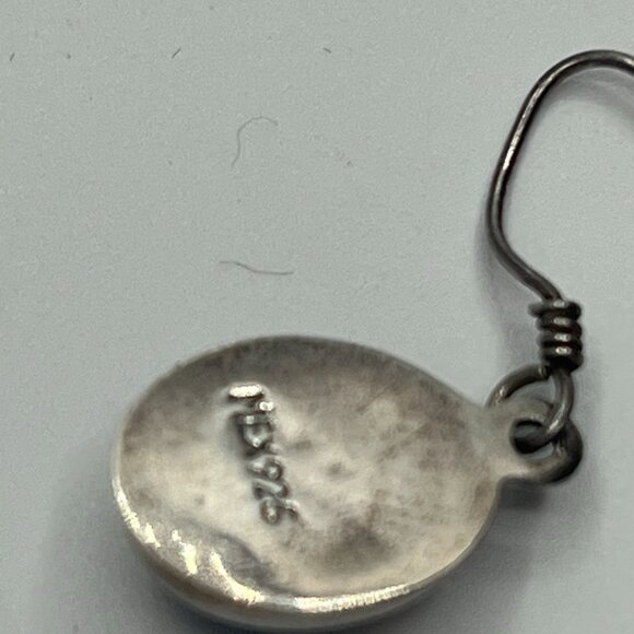 Mexico Sterling Rainbow Calsilica Necklace, Bracelet and Earring Set JP230 - Picture 8 of 9